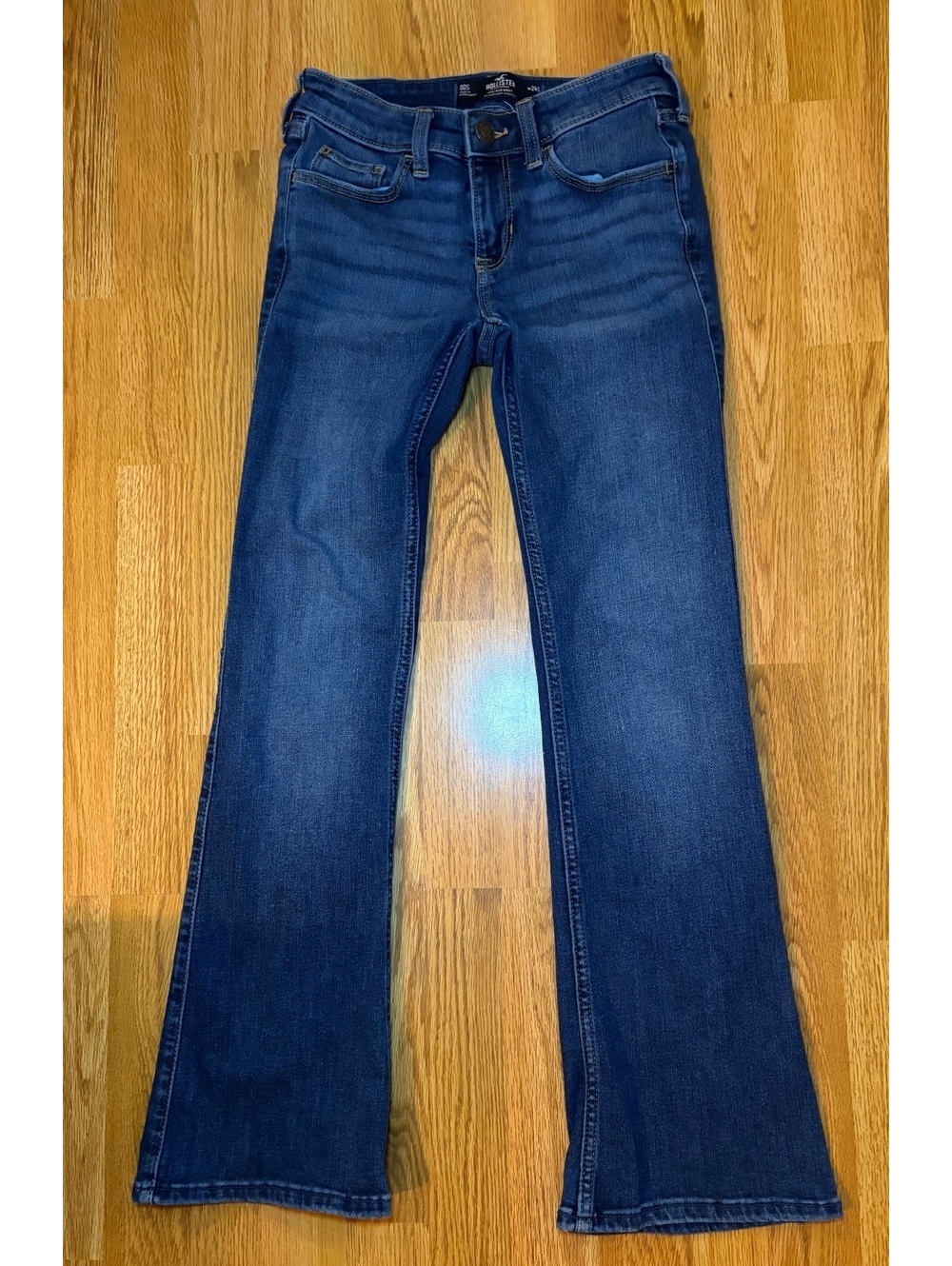 Hollister Classic Boot Blue Jeans Size 00S Waist 24